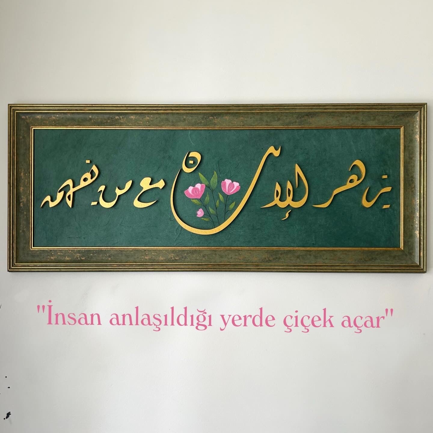 “İnsan anlaşıldığı yerde çiçek açar”